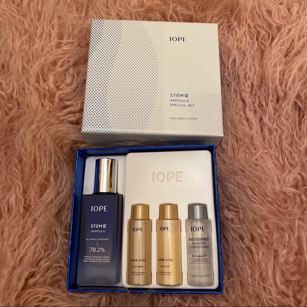 IOPE Stem III Ampoule Special Set (3Item)